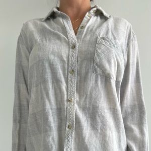 WILFRED GREY DRESS SHIRT